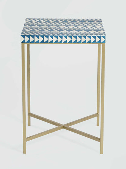 Azure Patterned Bone Table