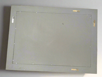 Mother of pearl inlay Grey Mirror Frame image 5