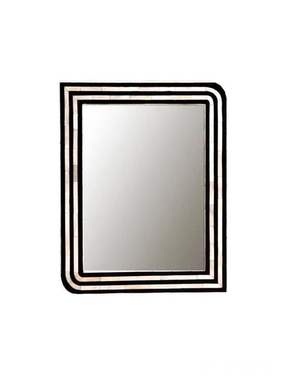   Heritage inlay wall mirror frame in  pattern
